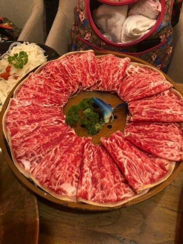 BÒ WAGUY ĂN LẨU