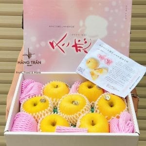 Táo Mật Vàng Nhật Bản Thùng Hồng 3KG