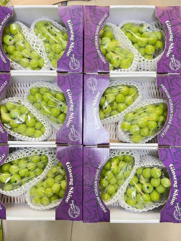 Nho Sữa Hàn Thùng 2kg - Hình ảnh 5