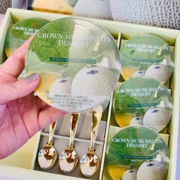 THẠCH DƯA LƯỚI MUSK MELON NHẬT BẢN - Hình ảnh 3
