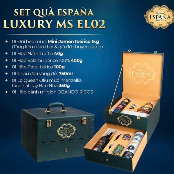 Set quà ESPAÑA LUXURY MS EL02 - Hình ảnh 3