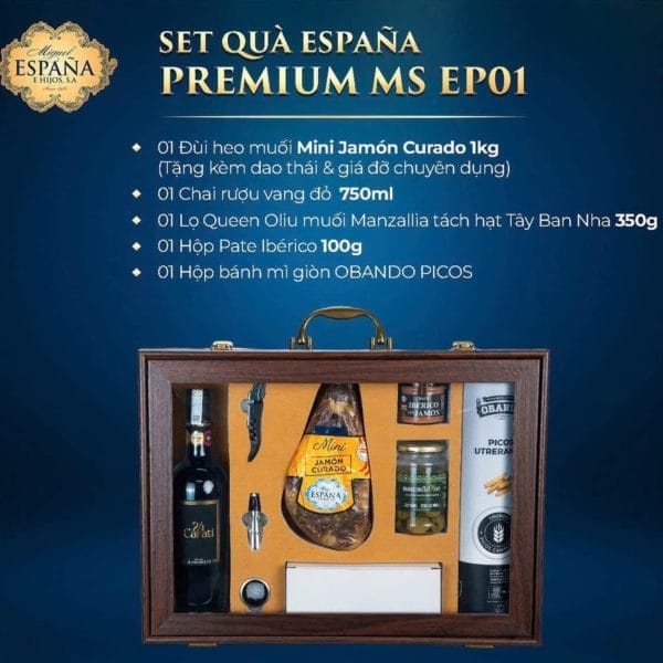 Set Thịt Heo Trắng ESPAÑA LUXURY MS EL01 - Hình ảnh 2