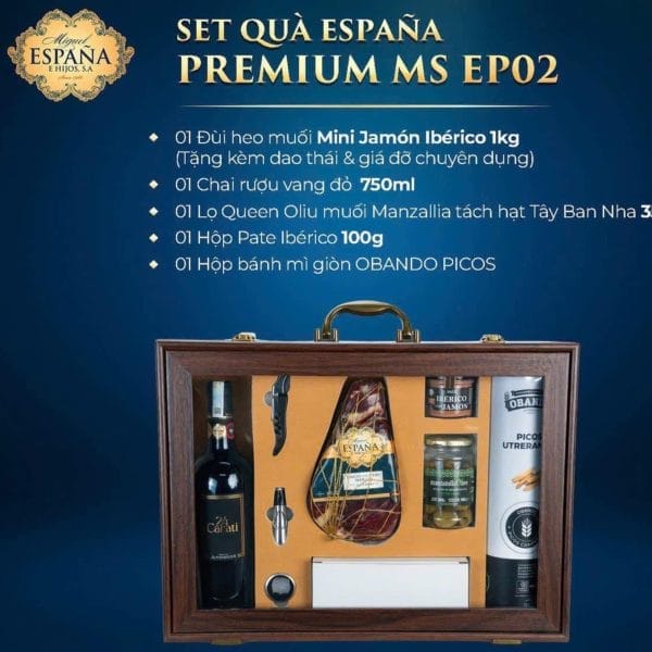 Set Thịt Heo Đen ESPAÑA LUXURY MS EL02 - Hình ảnh 2