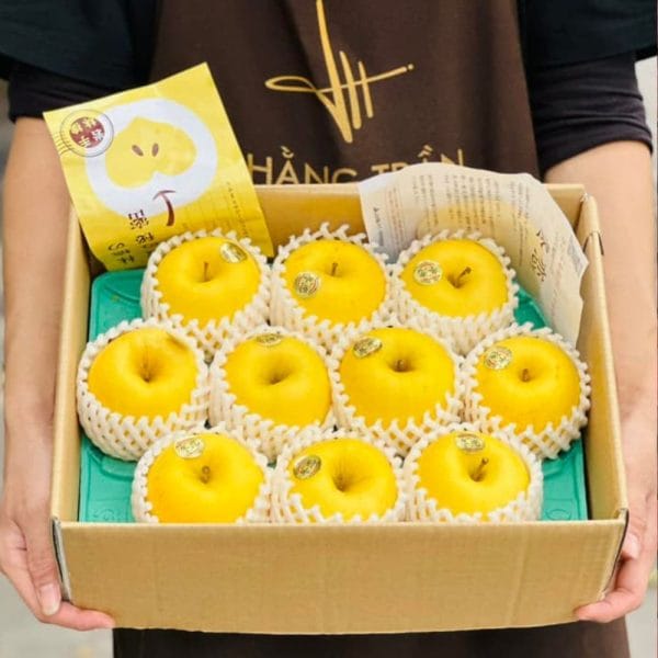 TÁO MẬT VÀNG NHẬT THÙNG TRẮNG ( 1KG ) - Hình ảnh 2