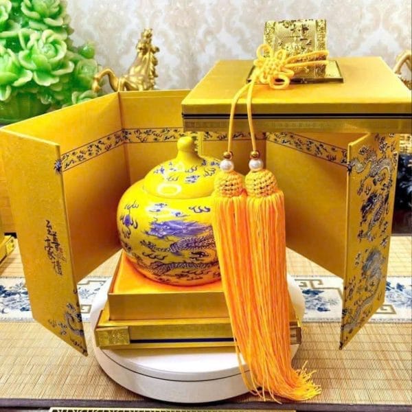 Trà Đại Hồng Bào Vip Hộp Vàng - Hình ảnh 2