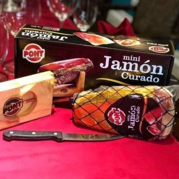 ĐÙI HEO MUỐI MINI PONT JAMON CURADO TÂY BAN NHA - Hình ảnh 2