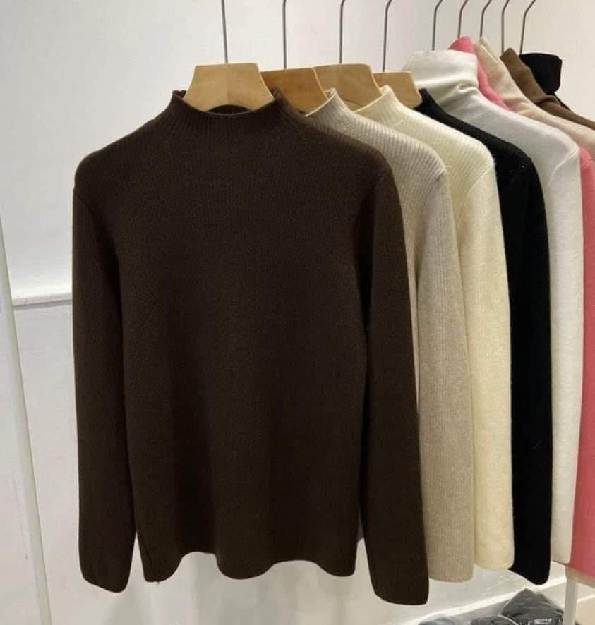 ÁO GIỮ NHIỆT LÓT LÔNG HÀN QUỐC ( MÀU NÂU TÂY ) - Hình ảnh 4