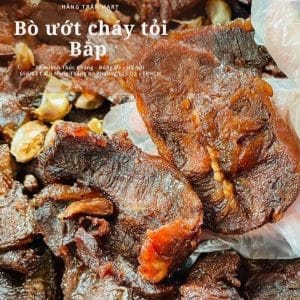 BÒ BẮP ƯỚT CHÁY TỎI ( GÓI 200GR )