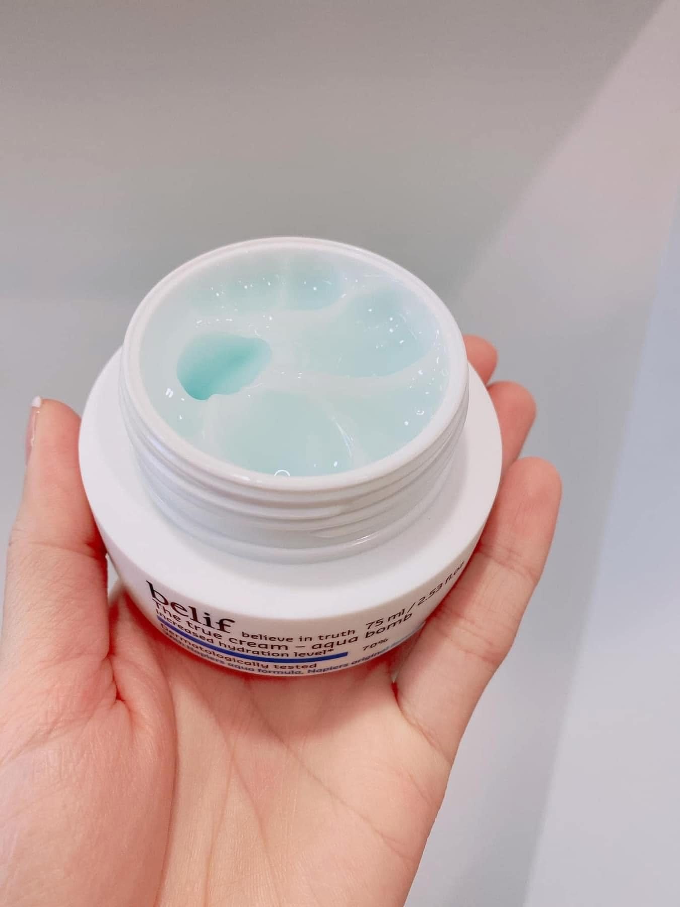 KEM DƯỠNG ẨM BELIF THE TRUE CREAM AQUA BOMB - Hình ảnh 4