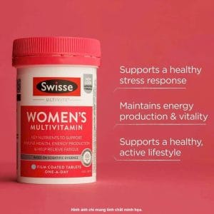 Swisse Vitamin Tổng Hợp Lọ 120 Viên ( Của Nữ ) Dưới 50+
