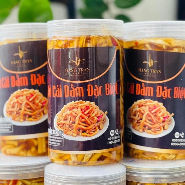 CỦ CẢI DẦM MẮM TỎI ỚT ( HỘP 1KG ) - Hình ảnh 3