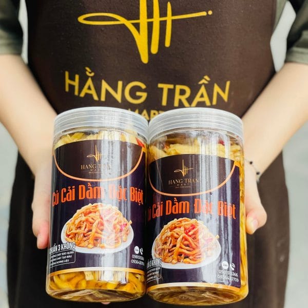 CỦ CẢI DẦM MẮM TỎI ỚT ( HỘP 1KG ) - Hình ảnh 6