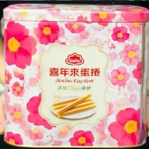 BÁNH QUẾ TRỨNG CUỘN SERENA HOA MẪU ĐƠN