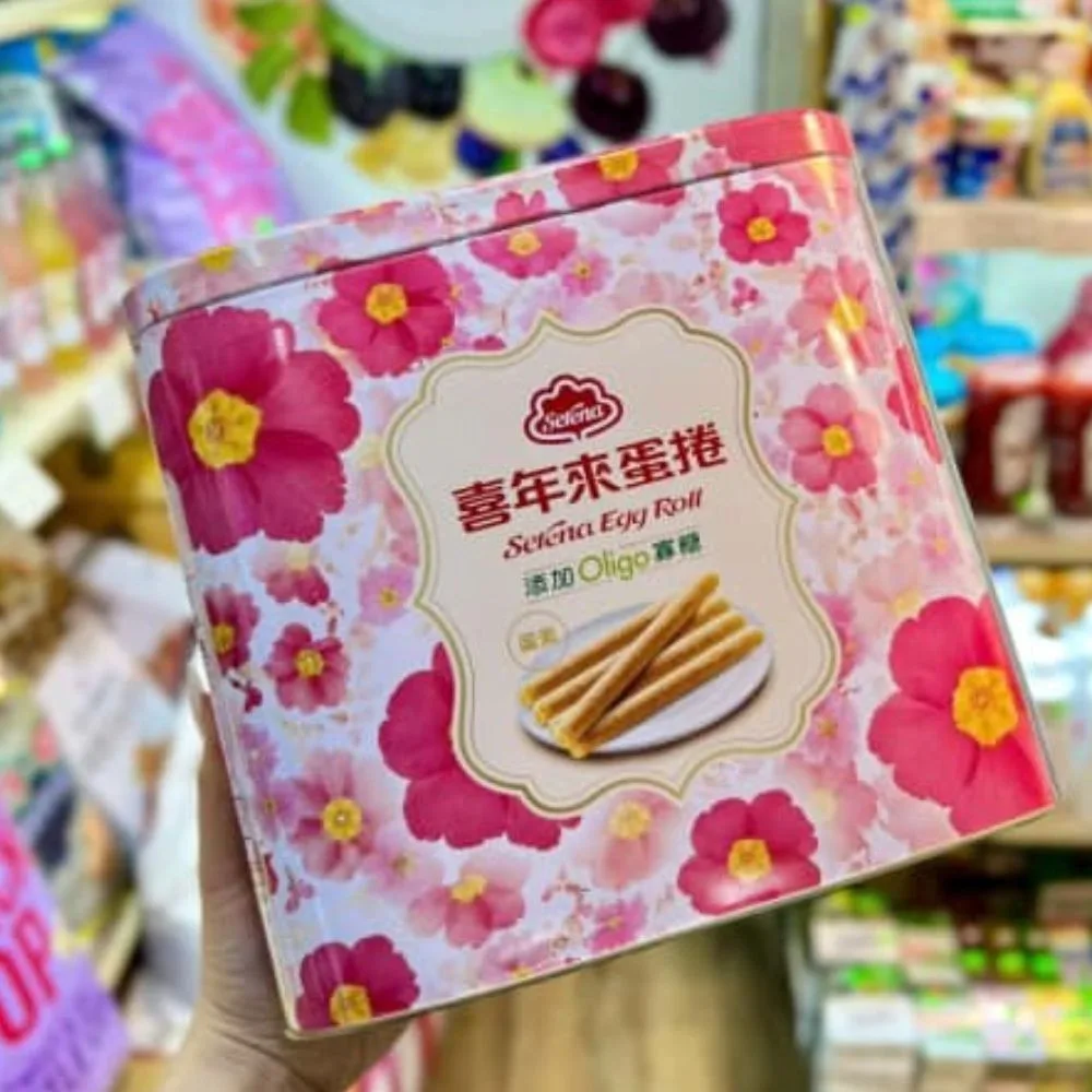 BÁNH QUẾ TRỨNG CUỘN SERENA HOA MẪU ĐƠN - Hình ảnh 2