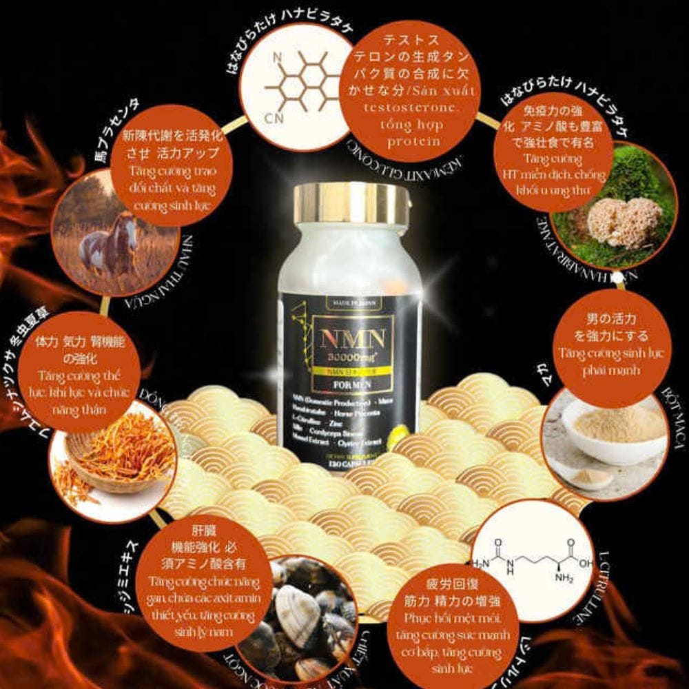 NMN 30000+ FOR MEN - Hình ảnh 2