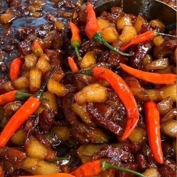 KHO QUẸT TÔM THỊT ( HỘP 400GR ) - Hình ảnh 2