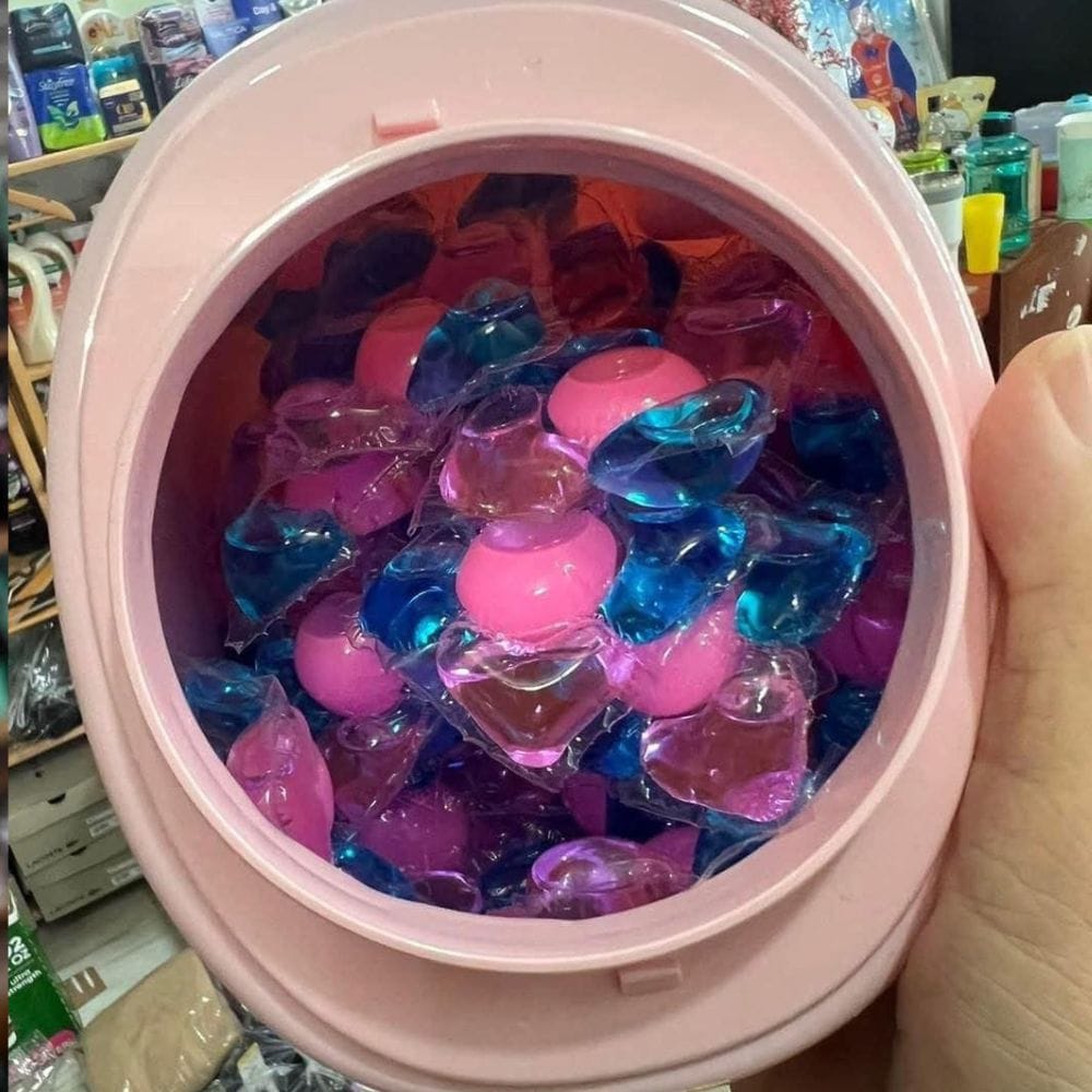 VIÊN GIẶT XẢ TINH DẦU NƯỚC HOA 5IN1 ÚC ( MÙI ETERNAL MÀU TÍM ) - Hình ảnh 3