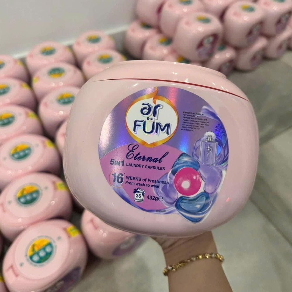 VIÊN GIẶT XẢ TINH DẦU NƯỚC HOA 5IN1 ÚC ( MÙI ETERNAL MÀU TÍM ) - Hình ảnh 4