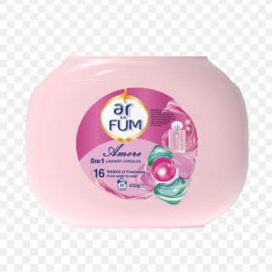 VIÊN GIẶT XẢ TINH DẦU NƯỚC HOA 5IN1 ÚC ( MÙI AMORE MÀU HỒNG )