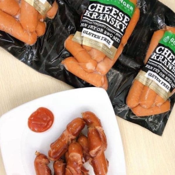 XÚC XÍCH PHÔ MAI ÚC CHESESE KRANSKY ( GÓI 300GR )