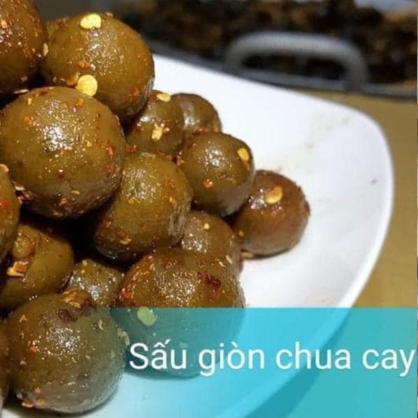 SẤU BAO TỬ CHUA NGỌT - Hình ảnh 2