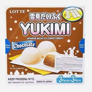 KEM MOCHI LOTTE HÀN QUỐC VỊ CHOCOLATE ( HỘP 9 VIÊN )