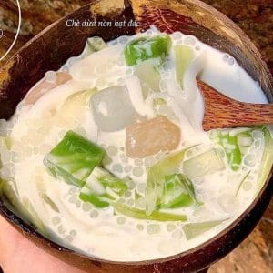 CHÈ DỪA NON HẠT ĐÁC