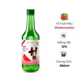Rượu Him Soju Vị Dưa Hấu ( Watermelon )