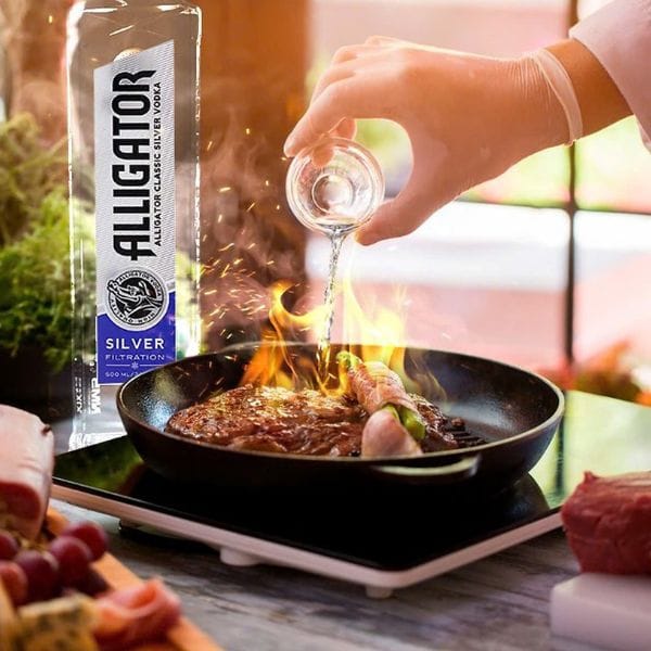 RƯỢU VODKA CÁ SẤU ĐEN - Hình ảnh 3