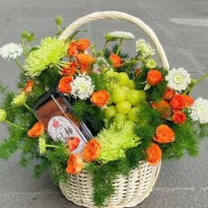 GIỎ HOA QUẢ QUÀ BIẾU TẶNG 15