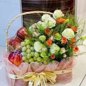 GIỎ HOA QUẢ BIẾU TẶNG 16