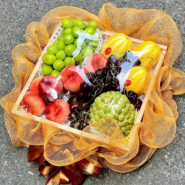 GIỎ HOA QUẢ BIẾU TẶNG 23