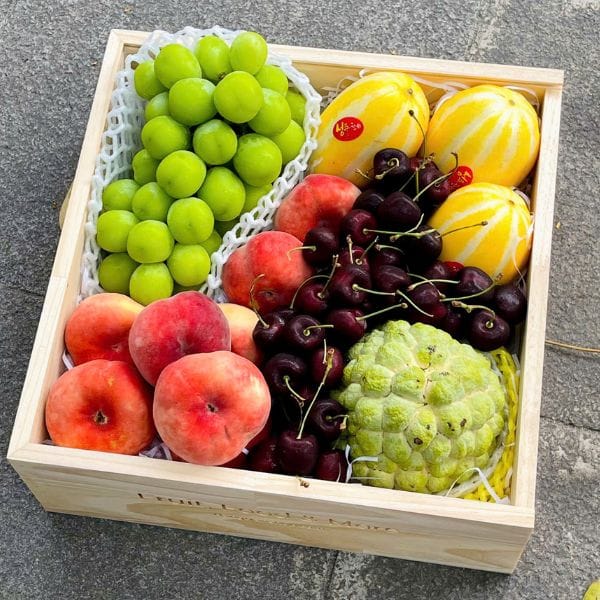 GIỎ HOA QUẢ BIẾU TẶNG 23 - Hình ảnh 2