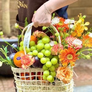 GIỎ HOA QUẢ BIẾU TẶNG 30