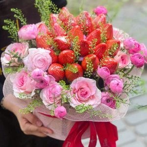 GIỎ HOA QUẢ BIẾU TẶNG 32
