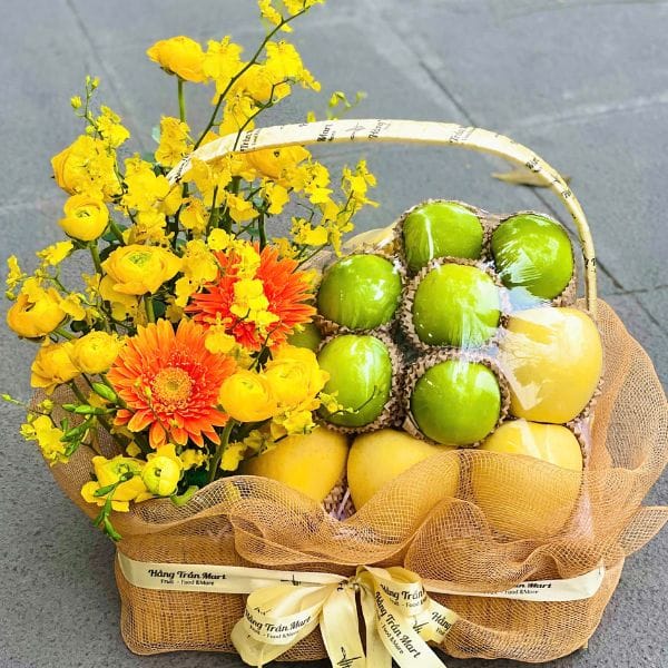 GIỎ HOA QUẢ BIẾU TẶNG 34