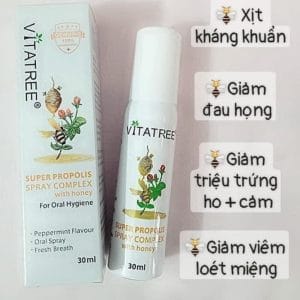 XỊT CON ONG VITATREE ÚC 30ML