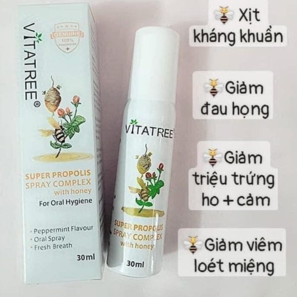 XỊT CON ONG VITATREE ÚC 30ML
