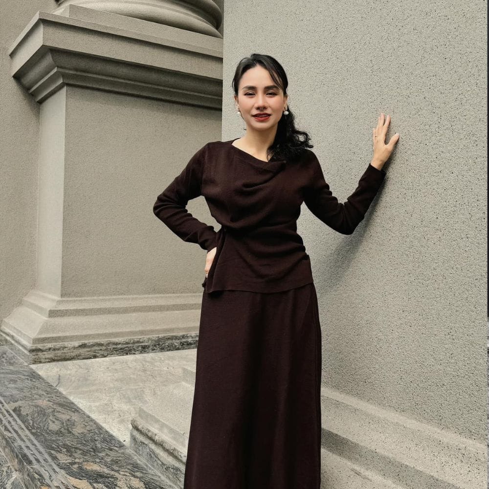 SET ĐẦM GIỮ NHIỆT MÀU ĐEN - Hình ảnh 5