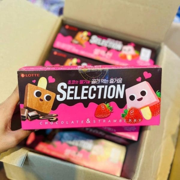 KEM UYÊN ƯƠNG HÀN QUỐC DÂU VÀ SOCOLATE LOTTE - Hình ảnh 4