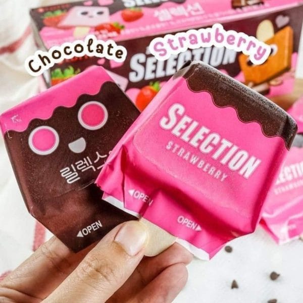 KEM UYÊN ƯƠNG HÀN QUỐC DÂU VÀ SOCOLATE LOTTE - Hình ảnh 3