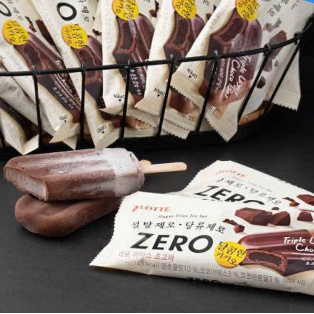 KEM CÂY ZERO SUGAR LOTTE HÀN QUỐC VỊ SOCOLA ( CÂY) - Hình ảnh 2