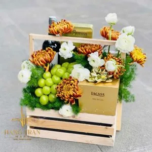 GIỎ HOA QUẢ TƯƠI BIẾU TẶNG 01