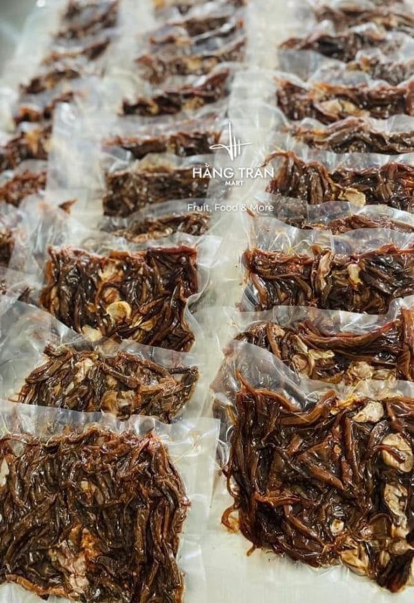 BÒ SỢI ƯỚT CHÁY TỎI ( GÓI 200GR ) - Hình ảnh 3