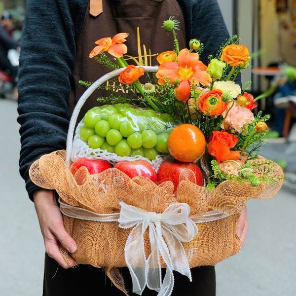GIỎ HOA QUẢ BIẾU TẶNG 52