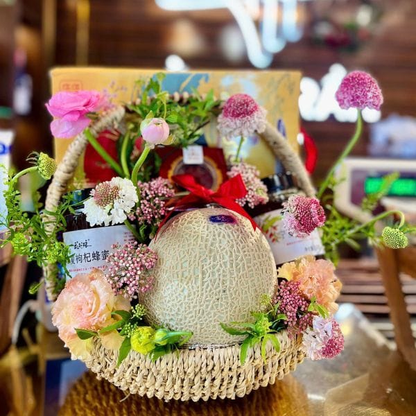 GIỎ HOA QUẢ BIẾU TẶNG 54