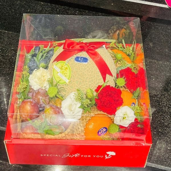 GIỎ HOA QUẢ BIẾU TẶNG 56