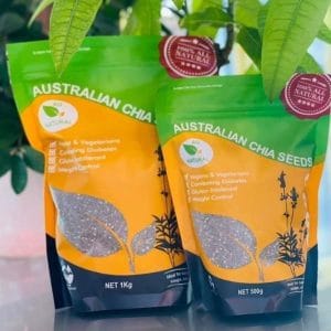 HẠT CHIA OGANIC ÚC ( TÚI 1KG)