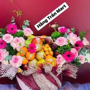 Giỏ hoa quả biếu tặng