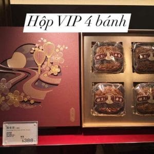 Bánh Trung Thu KeeWah Celestial Series Mix 4 Vị
